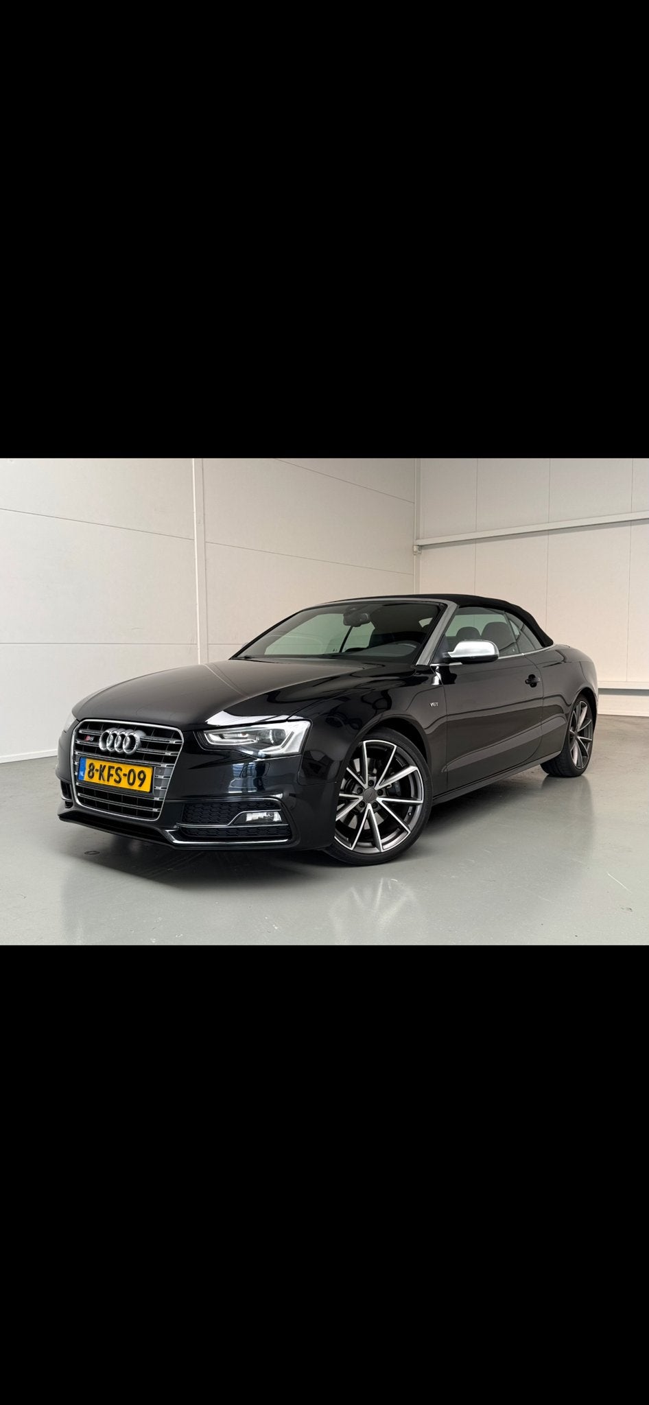 Audi S5 3.0 TFSi ABT Cabrio Quatro, Auto's, Automaat, 435 pk, Zwart, 2995 cc