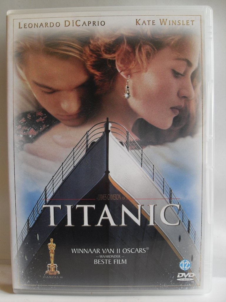 Titanic (originele dvd) Kate Winslet & Leonardo DiCaprio, Nederlands, Waargebeurd drama, Ophalen of Verzenden, Zo goed als nieuw