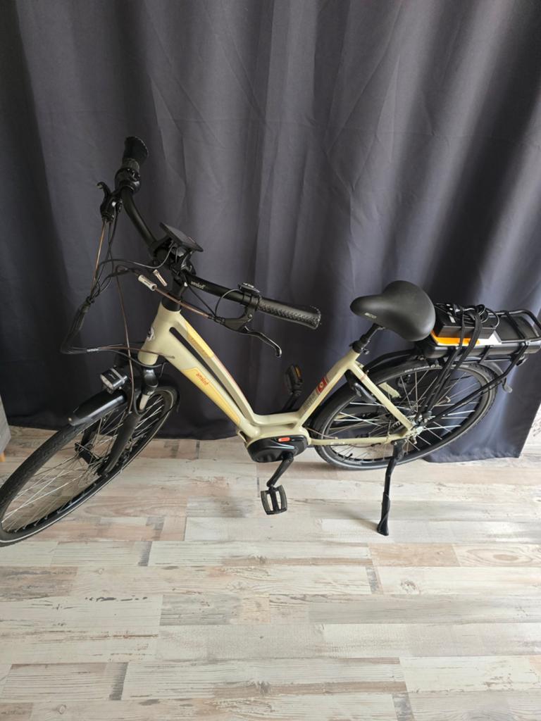 Elektrische fiets met Bafang middenmotor, Fietsen en Brommers, Fietsen | Dames | Damesfietsen, Gebruikt, Overige merken, Ophalen of Verzenden