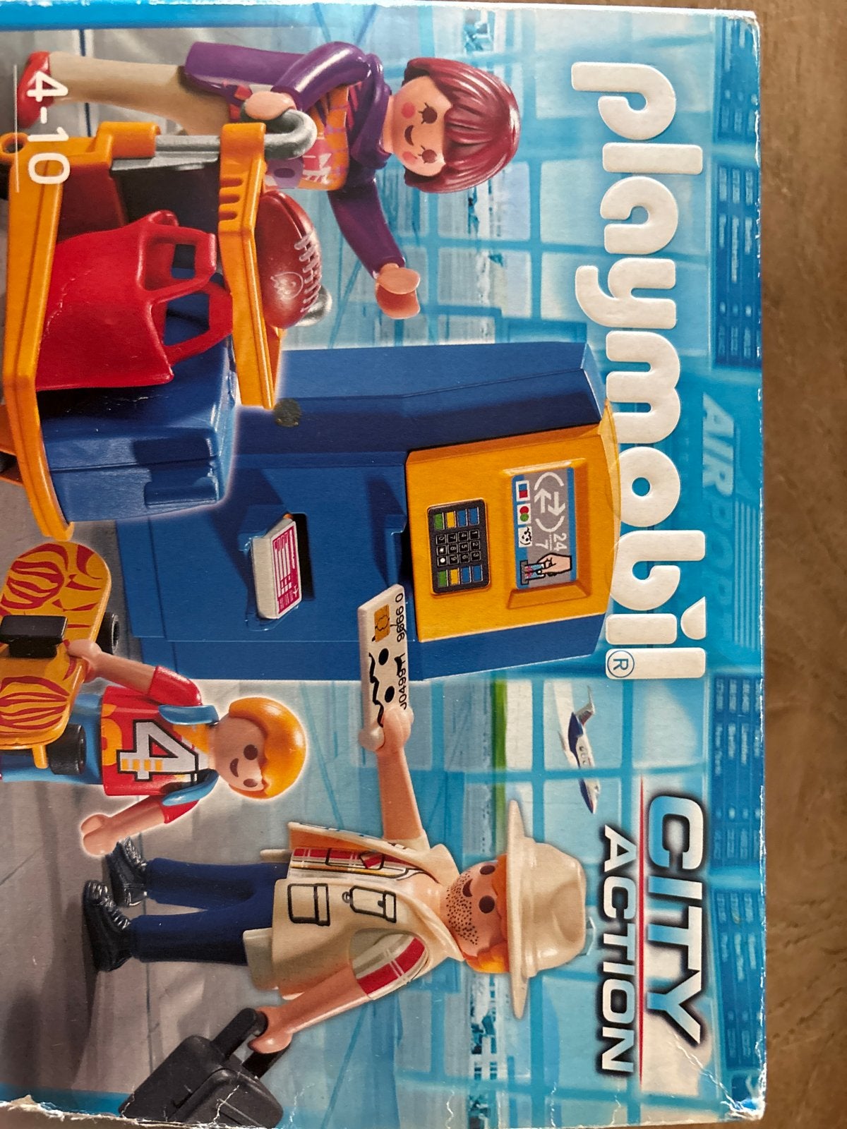 Playmobil City Action Vliegveld Check-in Set, Kinderen en Baby's, Speelgoed | Playmobil, Ophalen, Gebruikt, Complete set, Overige typen