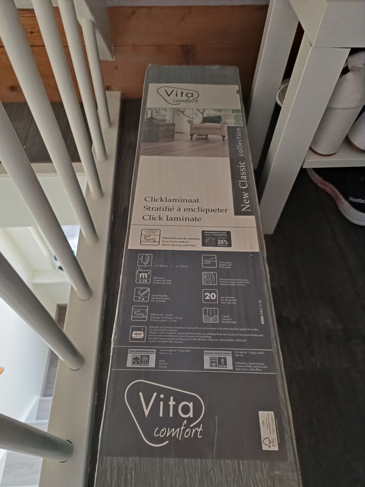 3 pakken Vita Comfort laminaat, Ophalen, 50 tot 150 cm, Nieuw, 5 tot 10 m²