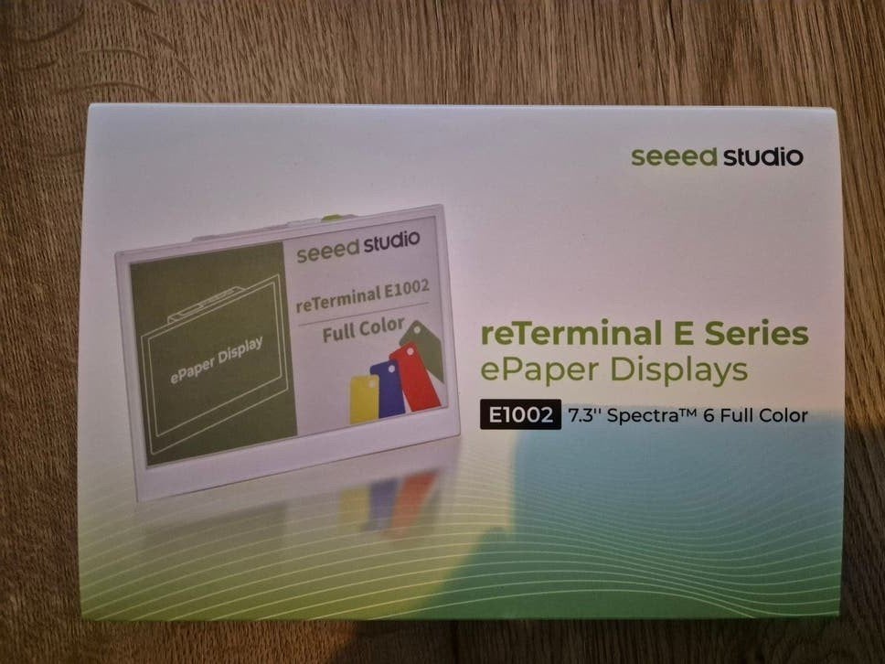 new Seeed Studio reTerminal E1002 Series ePaper Display, Ophalen of Verzenden, Nieuw, 7 inch, Seeed Studio
