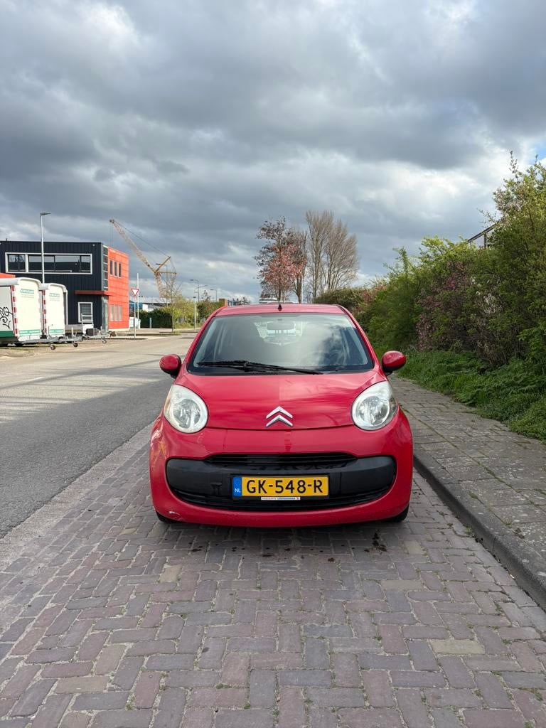 Citroën C1 1.0 3-DRS 2005 Rood, Auto's, Voorwielaandrijving, 4 stoelen, C1, 68 pk