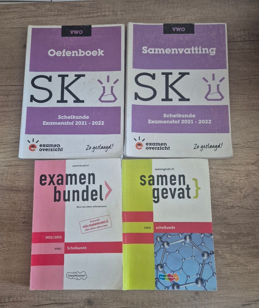Scheikunde examenboekjes, Gelezen, VWO, Scheikunde, ThiemeMeulenhoff