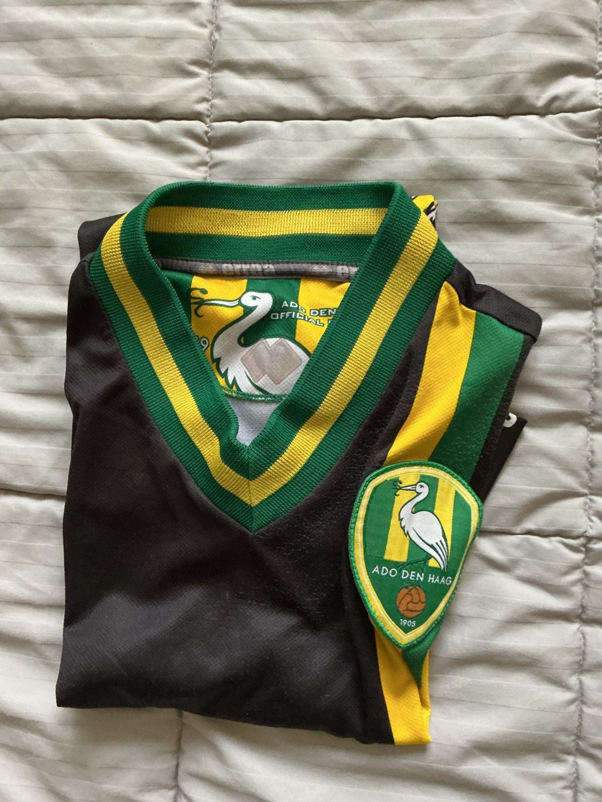 ADO Den Haag shirt 2011-2012, XL, Kleding | Heren, Zwart, Overige maten, Ophalen of Verzenden, Voetbal