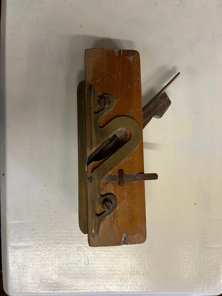 Antieke Sponningschaaf - Houtbewerking Gereedschap, Antiek en Kunst, Antiek | Gereedschap en Instrumenten, Ophalen of Verzenden