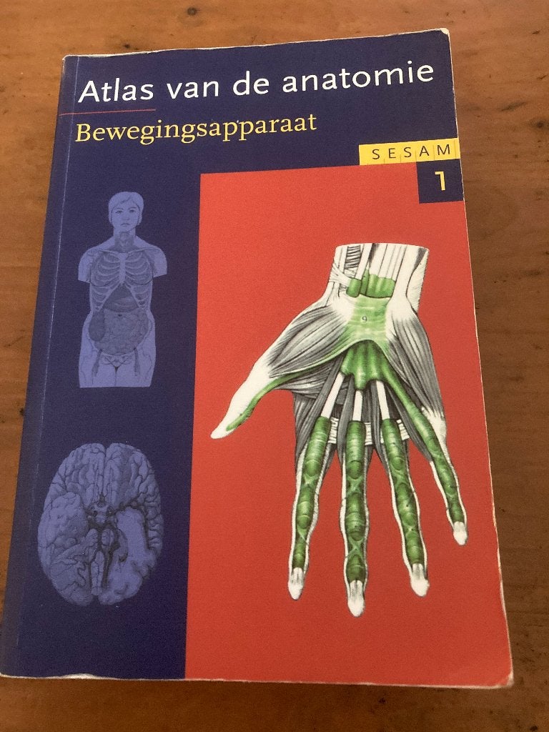 Atlas van de anatomie / Bewegingsapparaat (Sesam 1 / MBRT), Boeken, Encyclopedieën, Onbekend, Medisch, Ophalen of Verzenden, Zo goed als nieuw