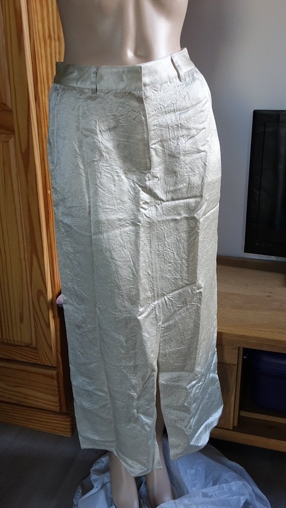 nieuwe licht glanzende YAYA rok, Verzenden, Beige, Nieuw, Yaya
