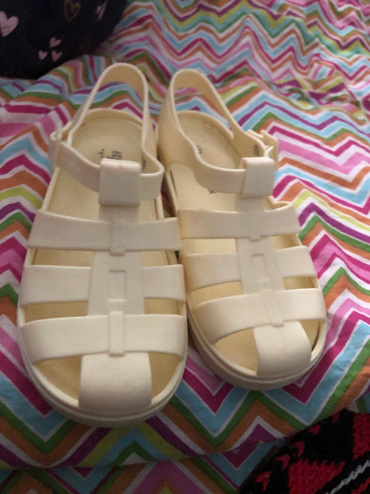 Primark Crème Jelly Sandalen Maat 36, Ophalen, Nieuw, Beige, Sandalen of Muiltjes