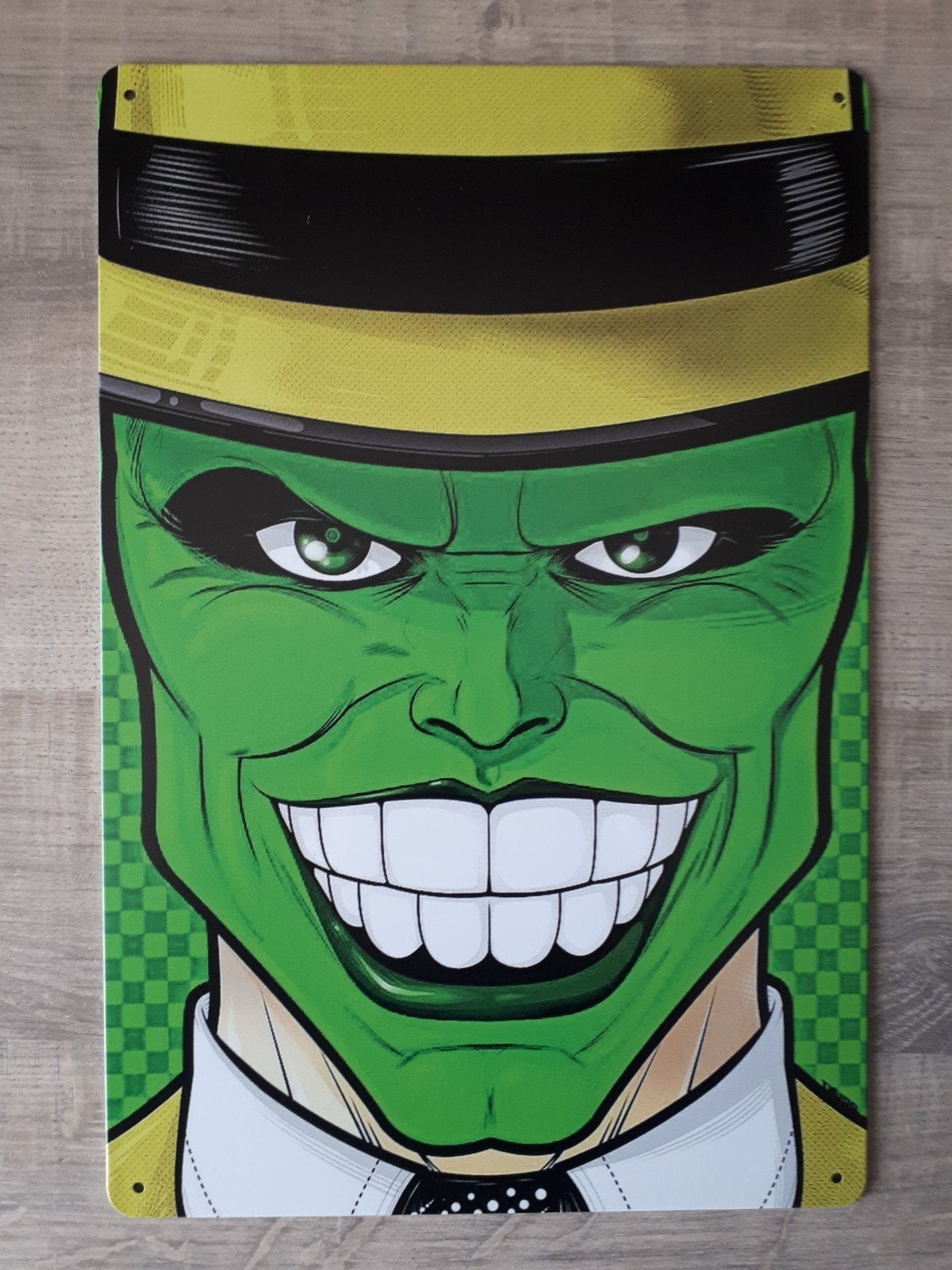 The Mask 20x30 cm Metalen Reclamebord, Verzamelen, Ophalen of Verzenden, Nieuw, Reclamebord