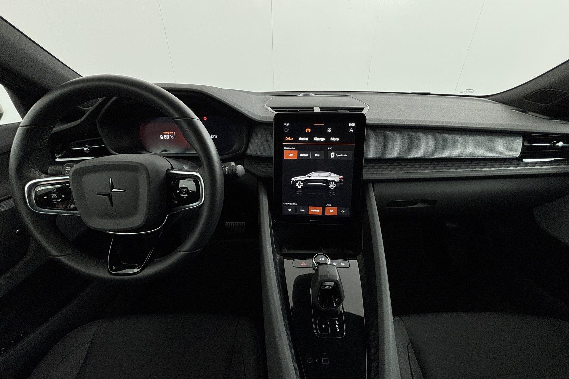 Polestar 2 Standard Range Single Motor 69 kWh – elektrisch, Auto's, Polestar, Stof, Gebruikt, 420 min, 90 €/maand