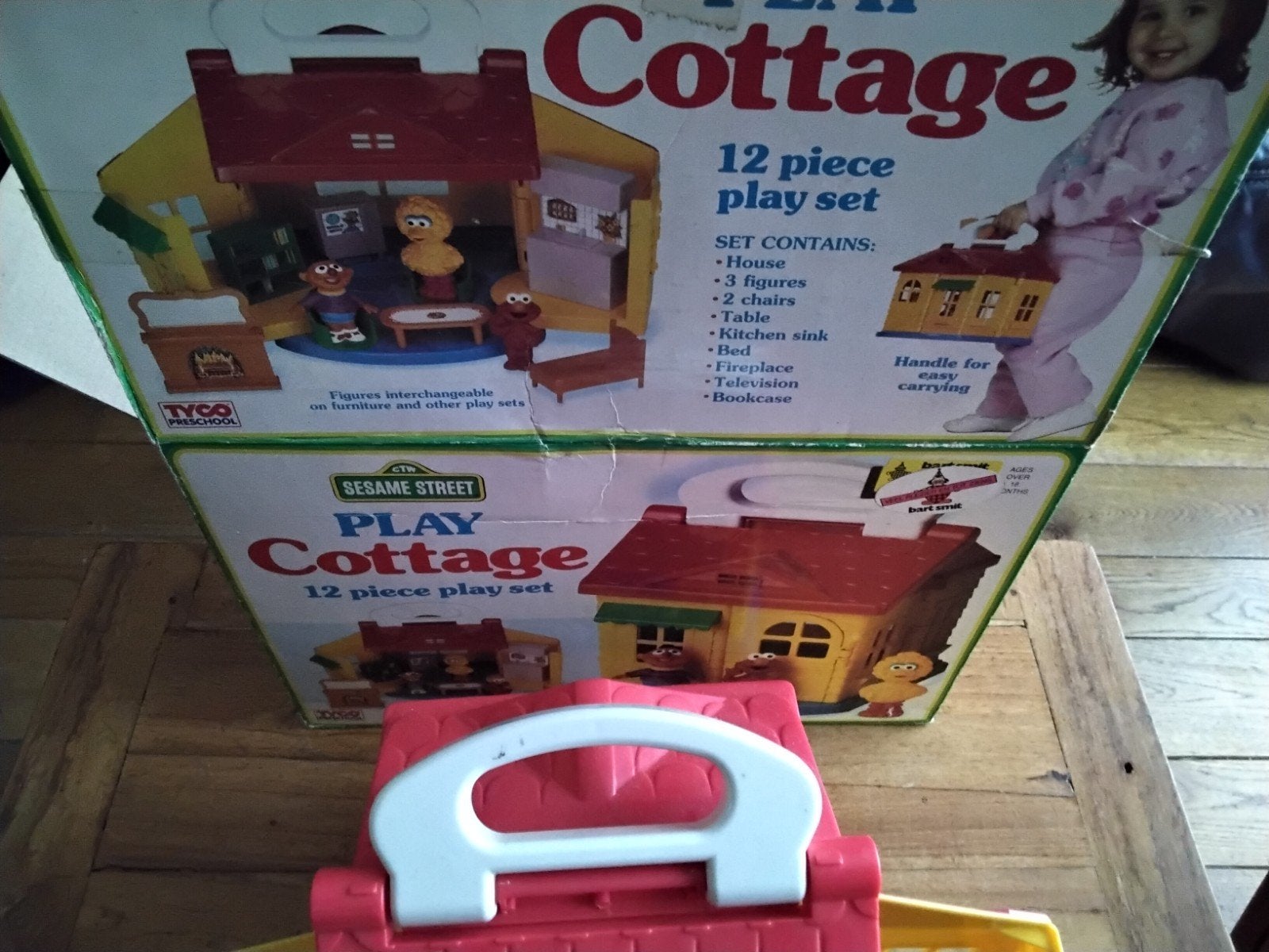 Sesamstraat  cottage, Ophalen of Verzenden, Zo goed als nieuw, Poppenhuis