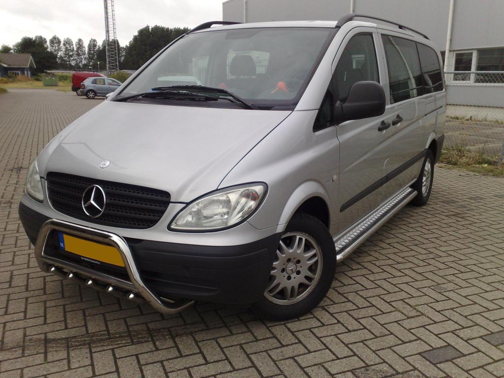 Mercedes Viano sidebars met traanplaat