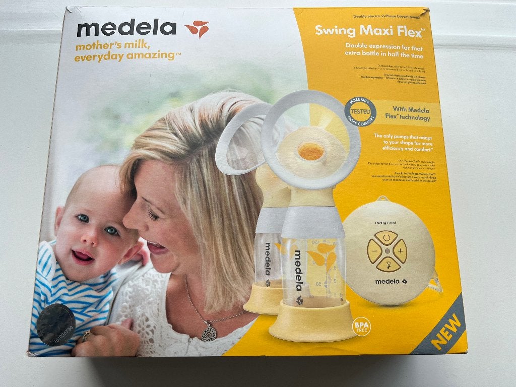 Medela borst kolf (swing maxi flex), Ophalen, Gebruikt, Borstkolf, Medela