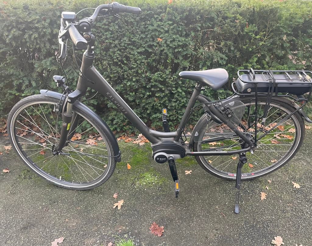 Kalkhoff elektrische fiets, Zo goed als nieuw, 47 tot 51 cm, 30 tot 50 km per accu, Ophalen
