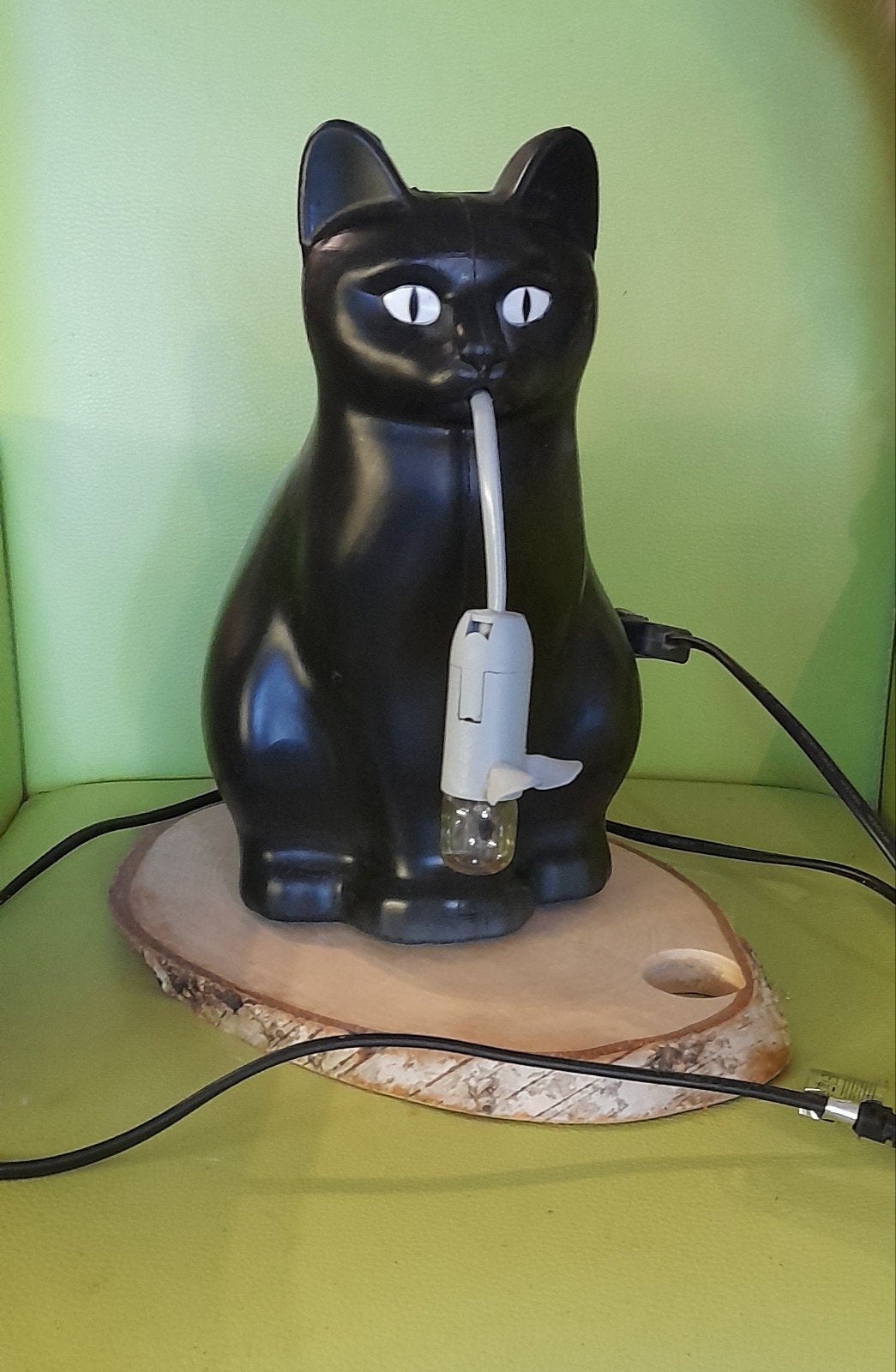leuke katten schemerlampjes, Ophalen