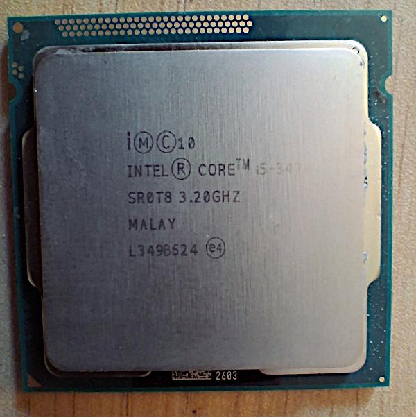 Intel Core i5-3470, Computers en Software, Processors, Ophalen, Gebruikt, 4-core, Intel Core i5