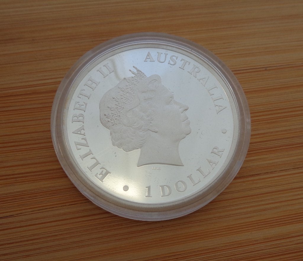 zilveren Australia 1 dollar Paus Benedict XVI [531], Verzenden, Buitenland, Munten