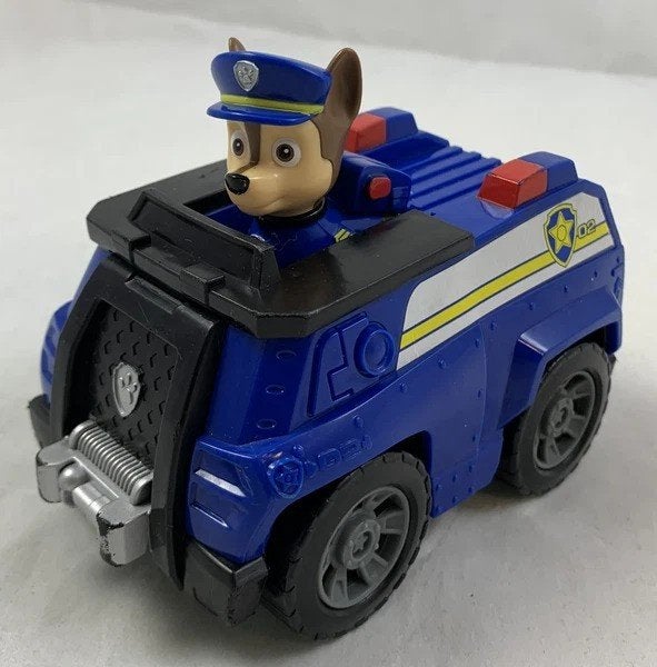 PAW Patrol Chase politieauto voertuig Spin Master pup figuur, Coolsingel 104, 3011 AG Rotterdam, Netherlands, Verzenden, Zo goed als nieuw