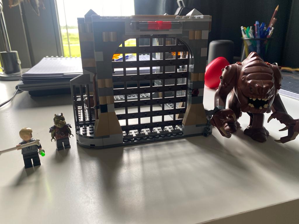 Lego Star Wars Rancor Pit (75005) mist 1 figuur, Ophalen of Verzenden, Gebruikt