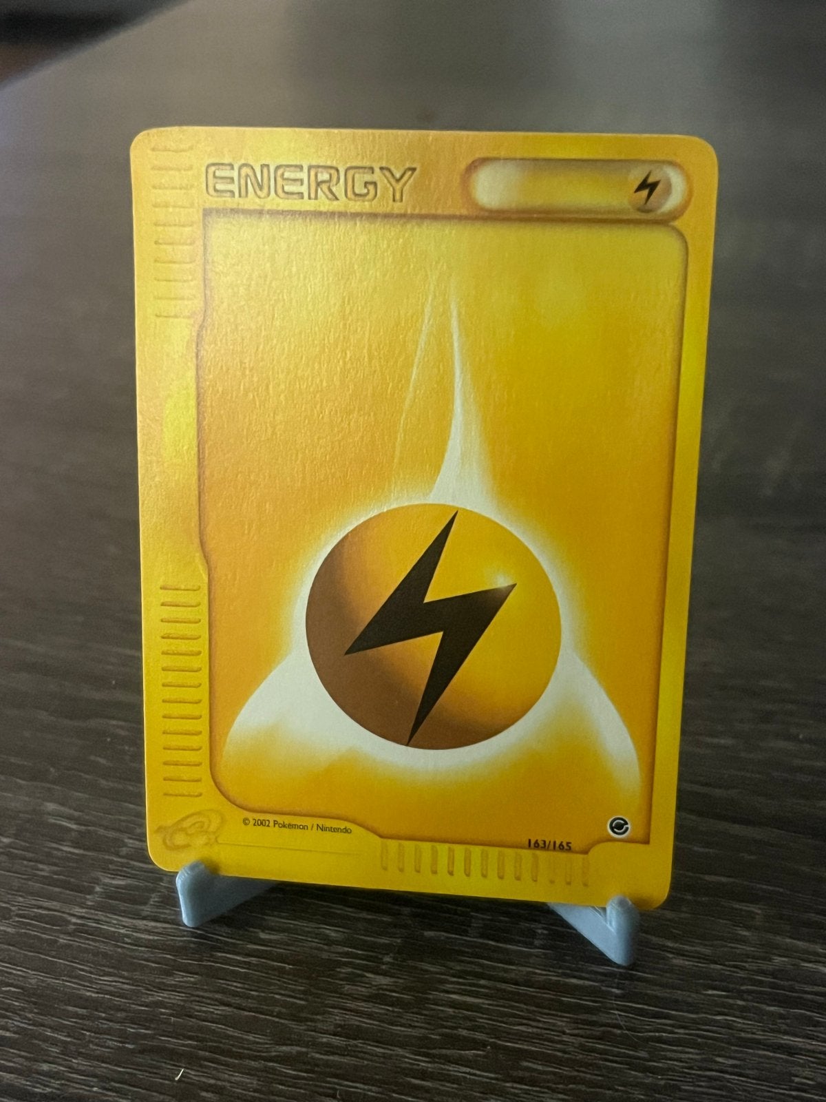 Lightning Energy (163/165) - Expedition -  EX, Hobby en Vrije tijd, Verzamelkaartspellen | Pokémon, Ophalen of Verzenden, Zo goed als nieuw