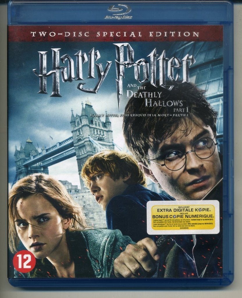 Harry Potter and the Deathly Hallows Part1 (2 Blu-ray Discs), Engels, Inclusief extra's, Film, Science Fiction en Fantasy