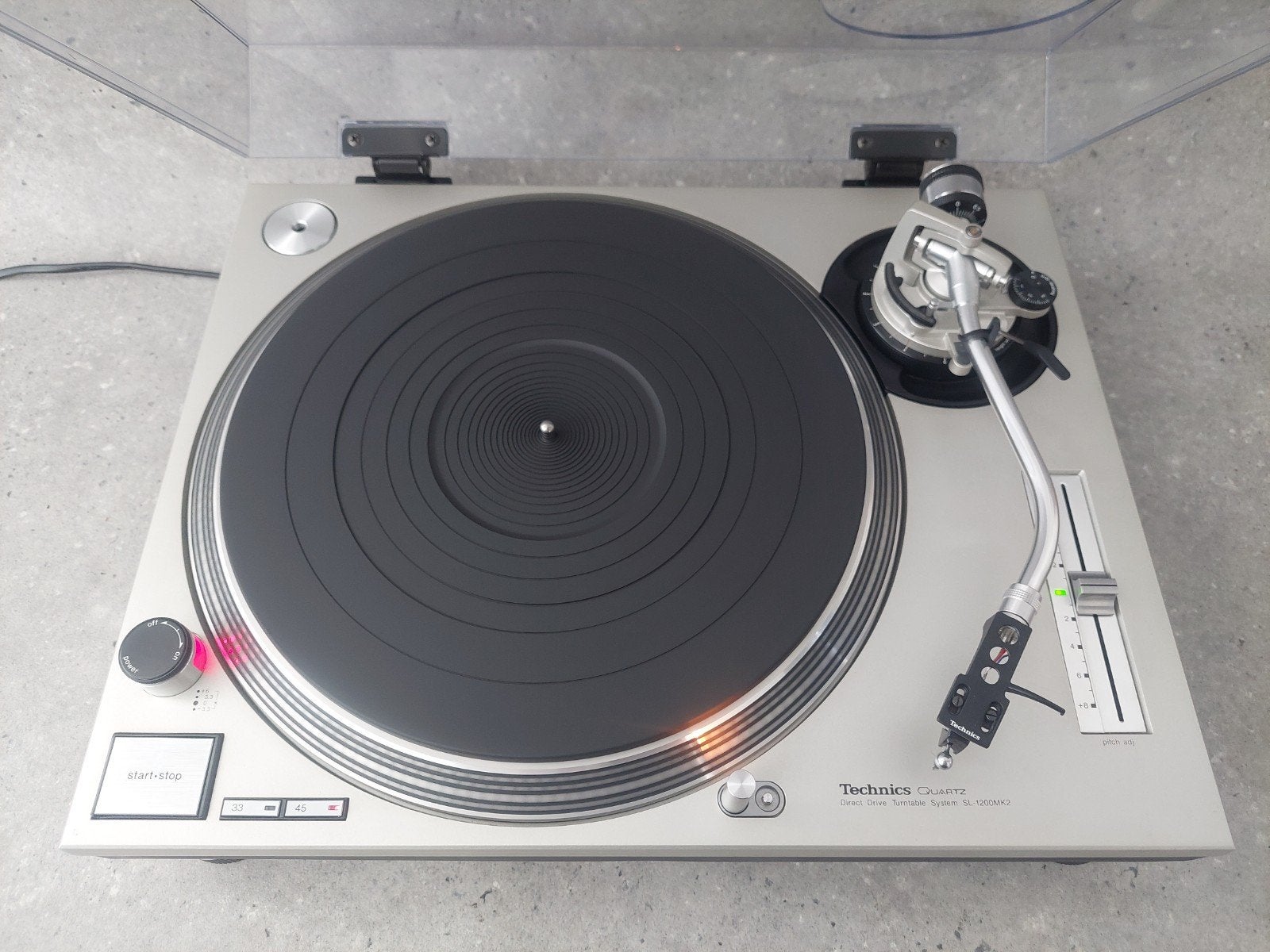 👉 Technics SL-1200 mk2 . de beste draaitafel . ZGAN !!, Audio, Tv en Foto, Platenspelers, Pitch-regelaar, Ophalen of Verzenden