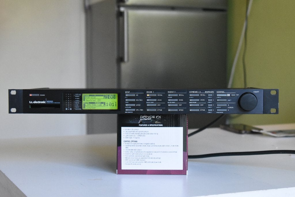 TC Electronic M2000 Studio Effects Processor, Muziek en Instrumenten, Ophalen of Verzenden, Gebruikt, Multi-effect