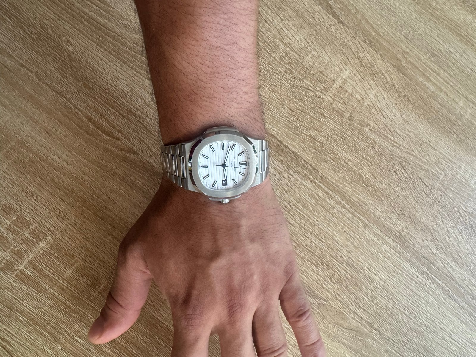 Patek Philippe Nautilus Open Heart AAA Kwaliteit Horloge, Sieraden, Tassen en Uiterlijk, Horloges | Heren, Overige merken, Staal