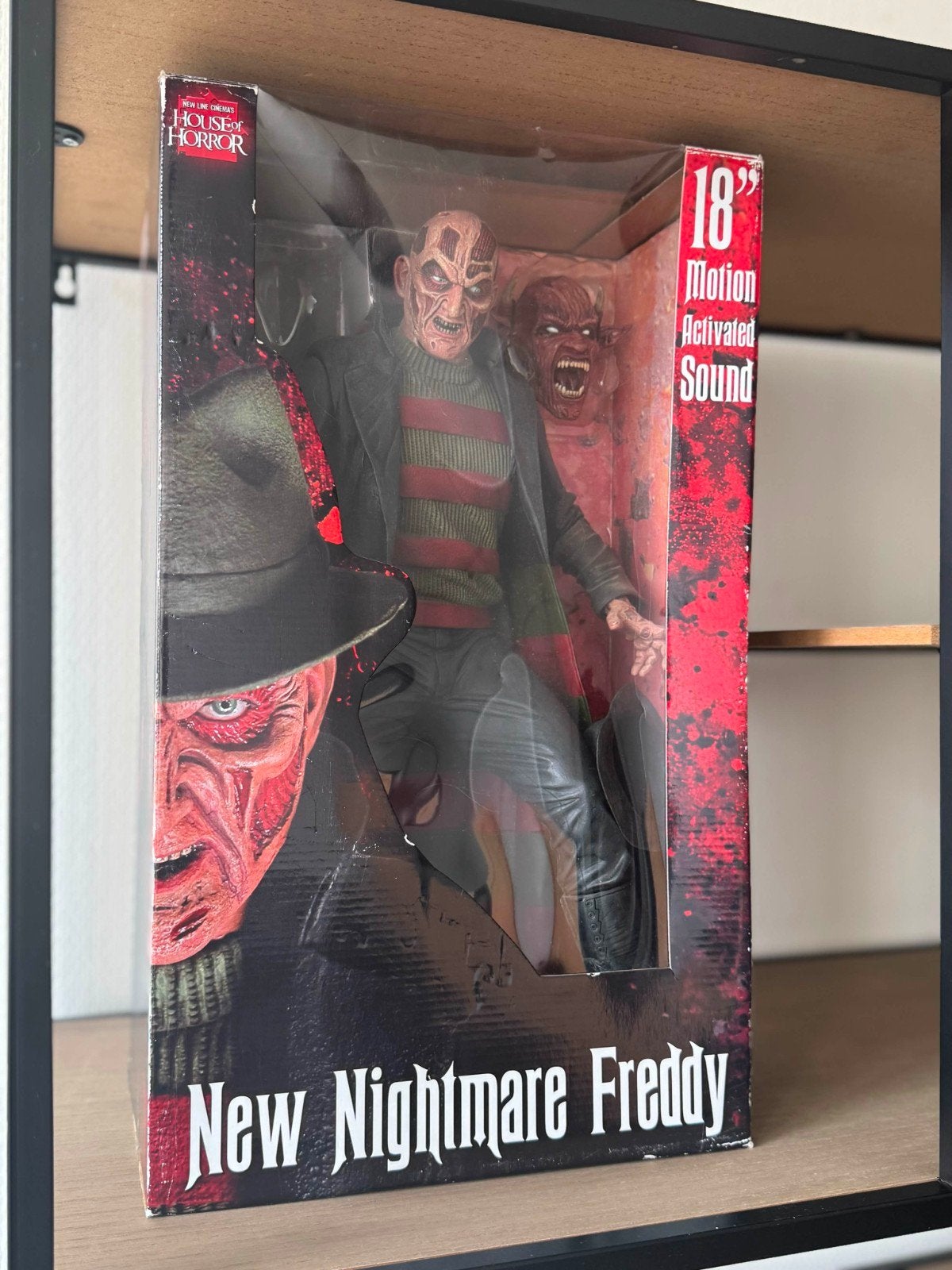 NECA Wes Craven's New Nightmare Freddy Krueger Figuur, Ophalen of Verzenden, Gebruikt