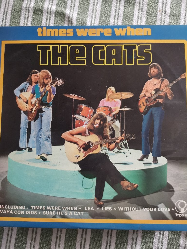 The Cats - Times Were When / 10 Jaar The Cats / Live LP's, LP, Gebruikt, Pop, Ophalen of Verzenden