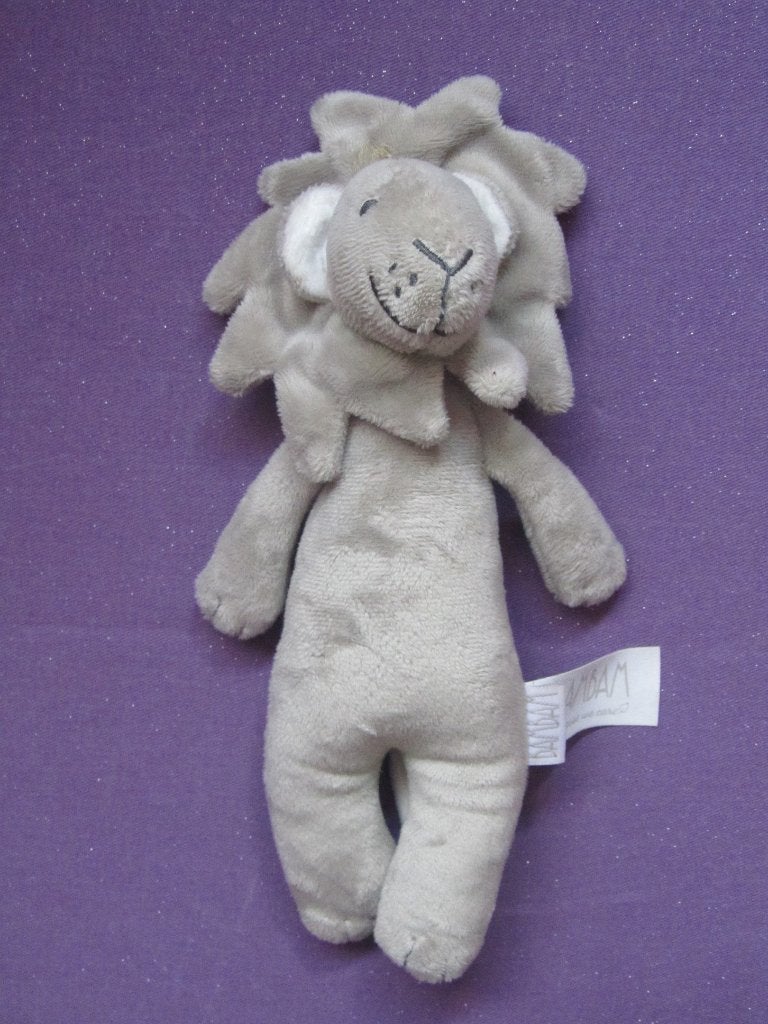 HAPPY HORSE BAMBAM Knuffel LEEUW. 25 CM **Nieuw**, Overige karakters, Happy Horse, Grijs, Nieuw