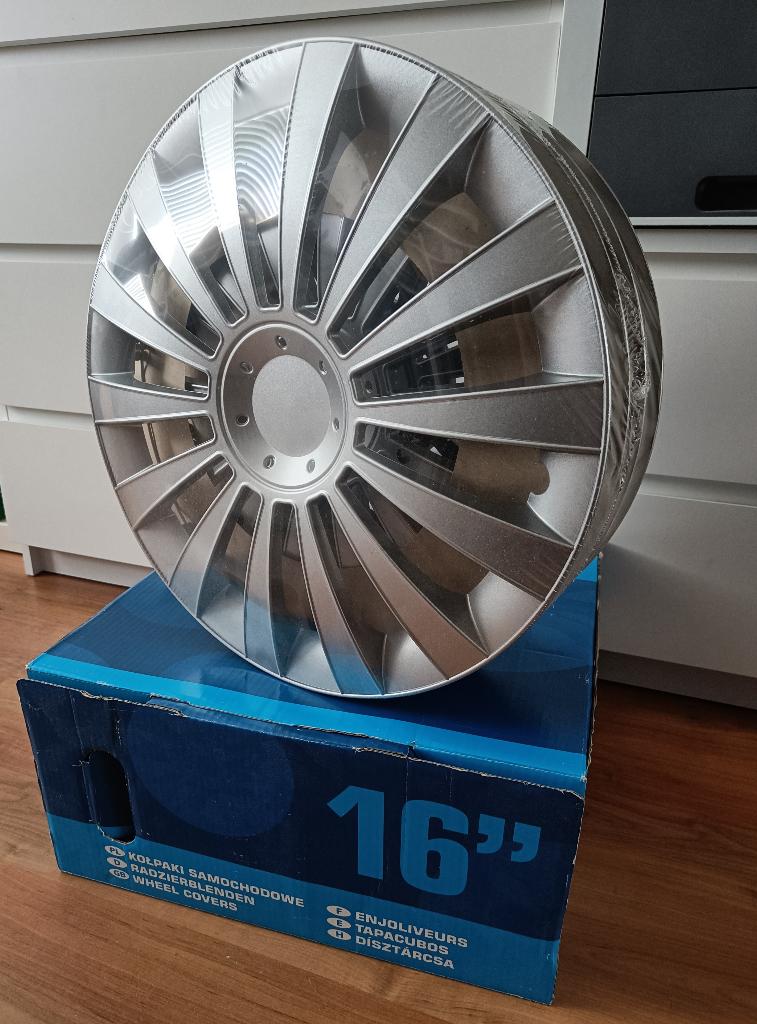 wieldoppen 16 inch, nieuw in verpakking, Auto diversen, Wieldoppen, Ophalen, Nieuw