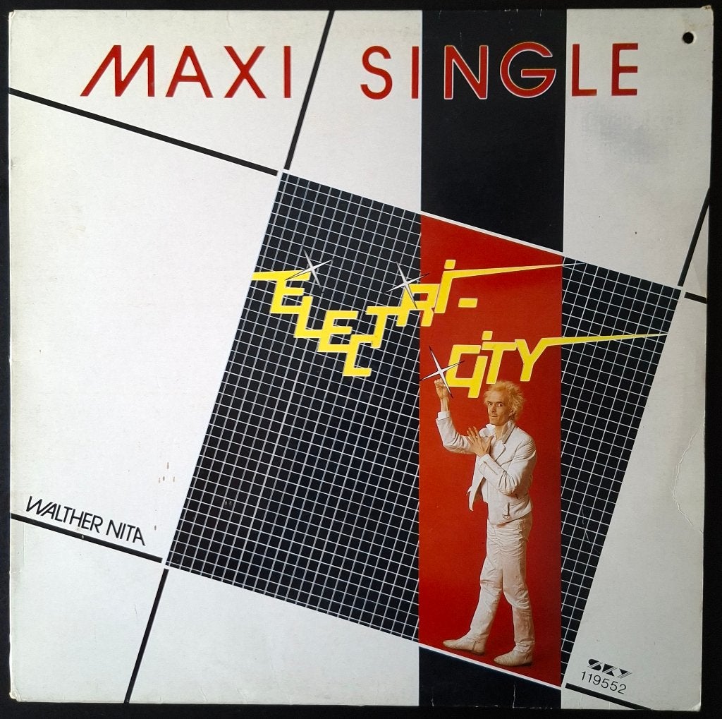 Walter Nita: Electrtri-city  Maxi single vinyl, Gebruikt, Ophalen of Verzenden, Pop, 12 inch