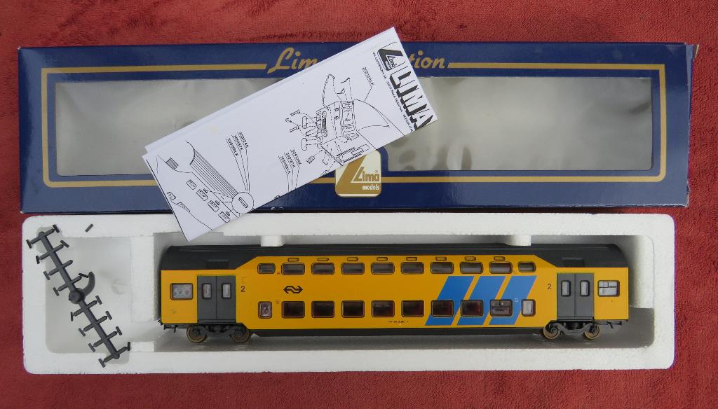 Lima Golden Collection. 309124K. NS DDM rijtuig 2e klasse, Hobby en Vrije tijd, Modeltreinen | H0, Gelijkstroom, Wagon, Ophalen of Verzenden