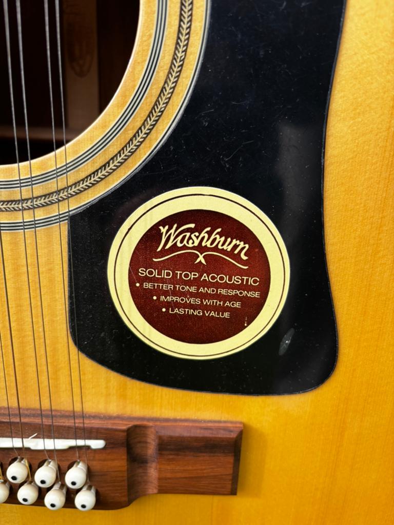 Washburn 12-snarige akoestische gitaar, Ophalen, Zo goed als nieuw, Western- of Steelstringgitaar, 12-snarig