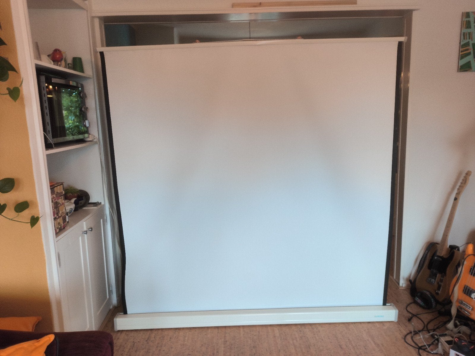 Projecta projectiescherm - 180 x 180 cm - goede staat, Ophalen, Handmatig, Gebruikt