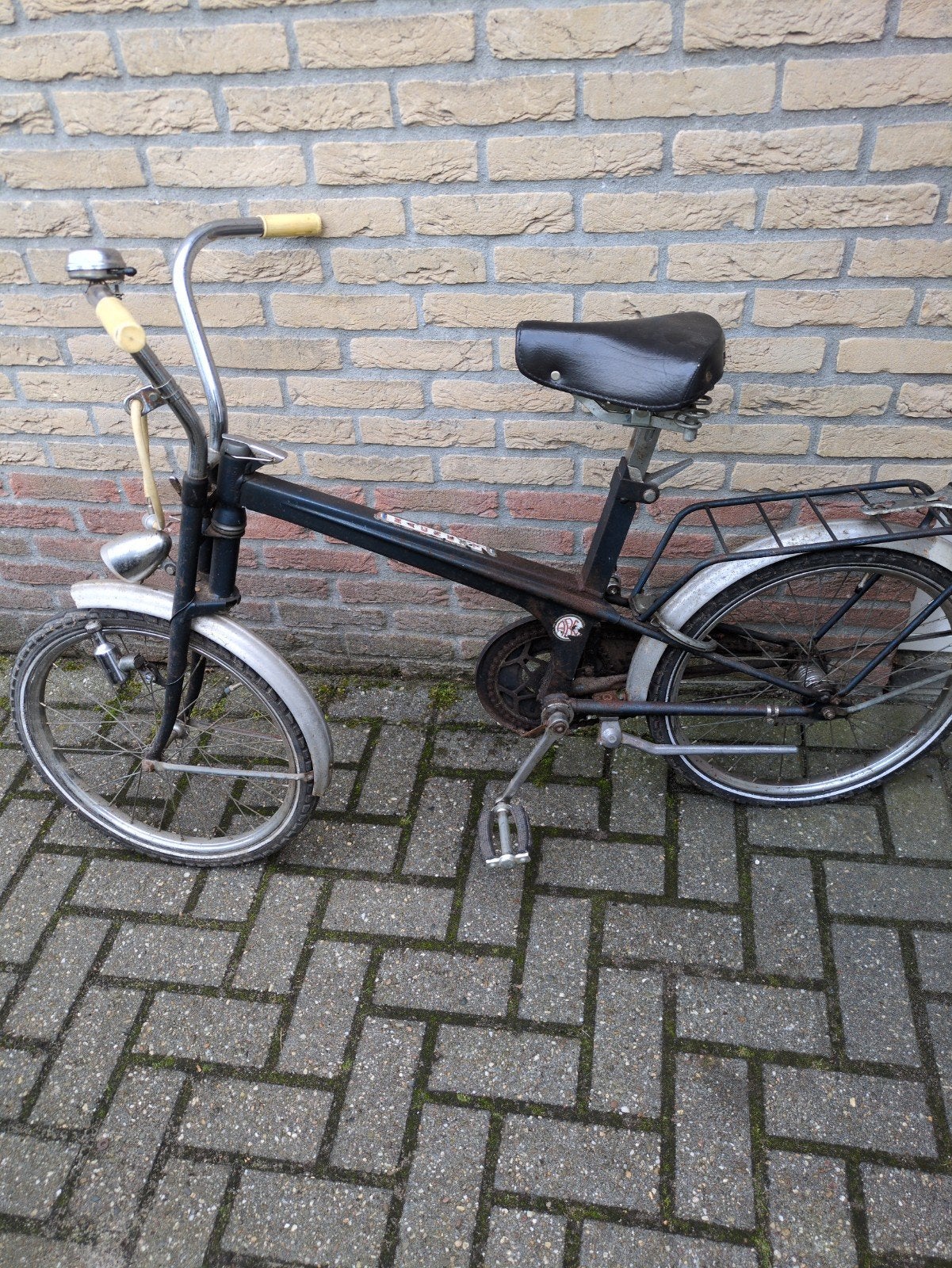 Vintage opvouwbare fiets - magneet abc fiets, 20 inch of meer, Gebruikt, Velgrem, Dames