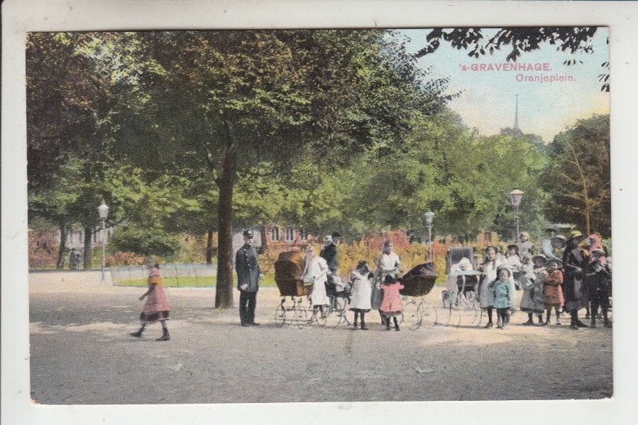 's Gravenhage, Oranjeplein, Ophalen of Verzenden, Voor 1920, Ongelopen, Zuid-Holland