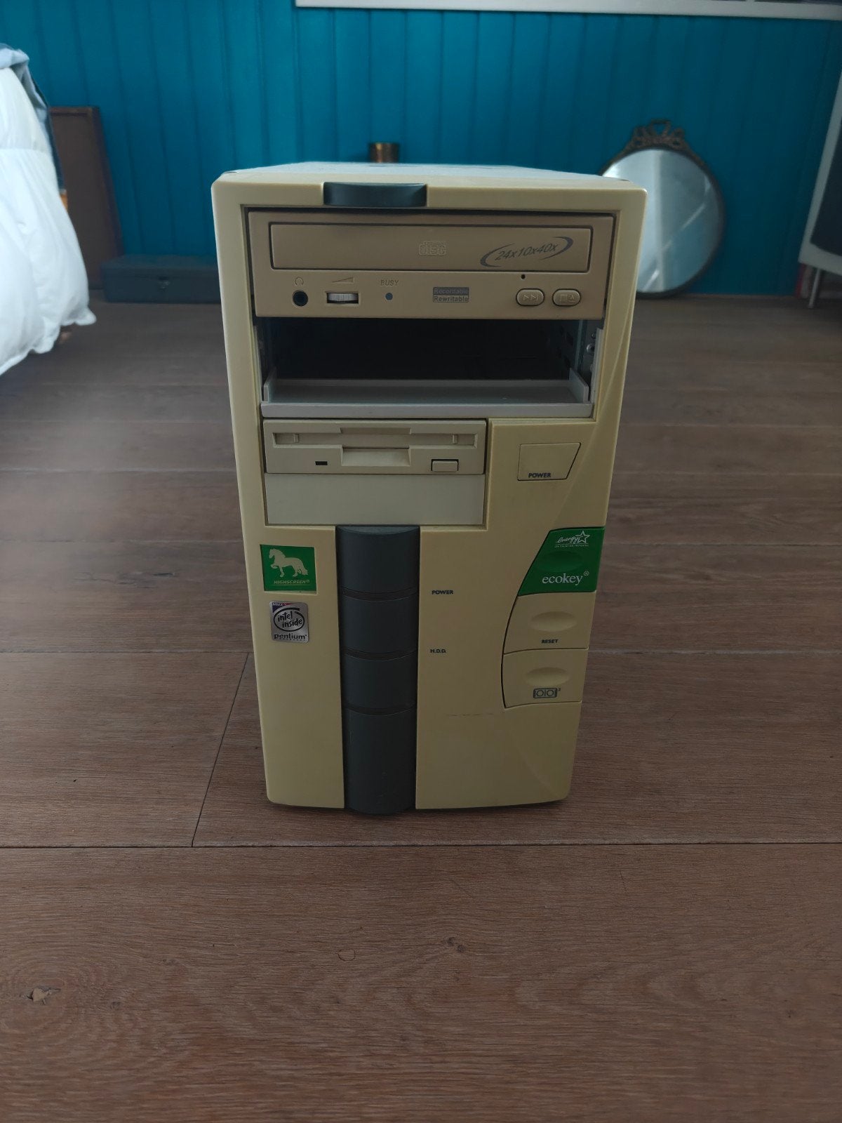 Pentium MMX DOS/Windows 95 PC met S3 Virge DX, Computers en Software, Ophalen of Verzenden, Onbekend