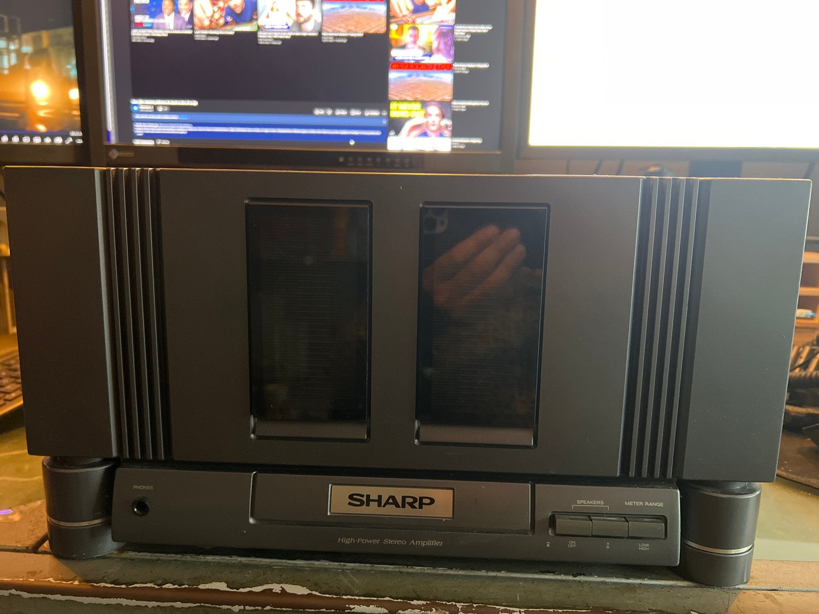 Sharp SX-8800H Stereo Eindversterker - Vintage Audio, Gebruikt, 120 watt of meer, Stereo, Ophalen