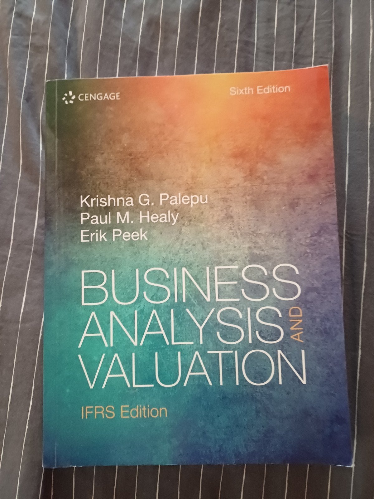 Business Analysis and Valuation - IFRS Edition (6e), Zo goed als nieuw, Krishna G. Palepu, Paul M. Healy, Erik Peek, Gamma, HBO