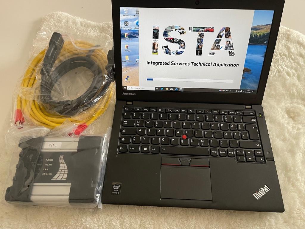 Professioneel diagnose laptop geschikt voor alle BMW & MINI, Auto diversen, Autogereedschap, Ophalen of Verzenden, Zo goed als nieuw