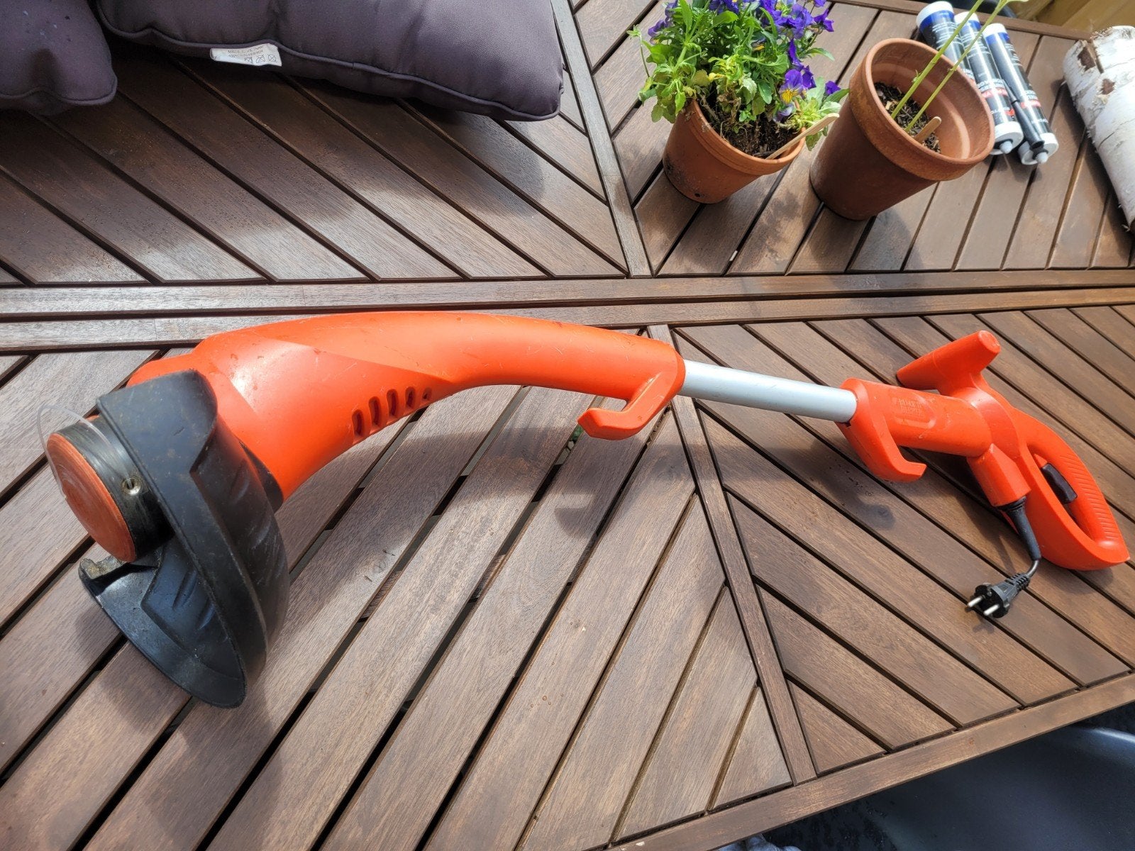 Black & Decker GL301 Grastrimmer - Elektrisch, Ophalen, Gebruikt, Black & Decker, 30 tot 50 cm