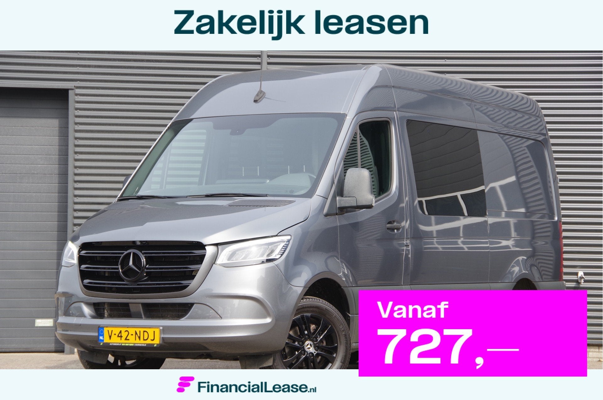 Mercedes-Benz Sprinter 315 1.9 CDI L2H2 DC-6P AUT. LED, CAME, Automaat, Dealer onderhouden, Gebruikt, Euro 6