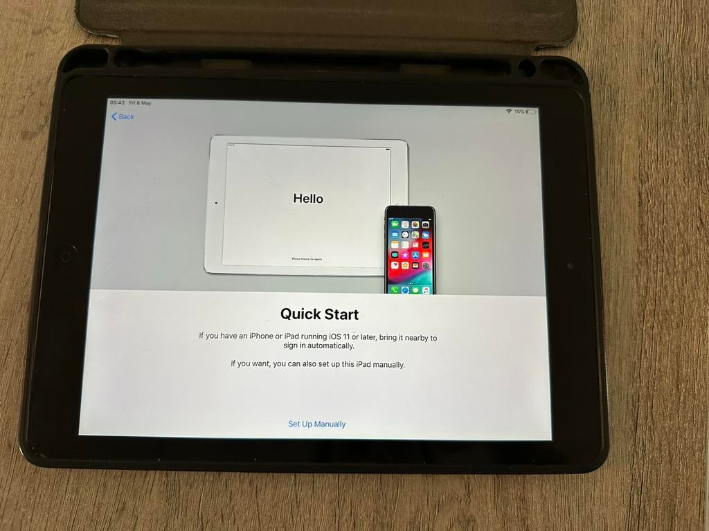 iPad Air 1 (A1474) 16GB, Computers en Software, Apple iPads, Zo goed als nieuw, Apple iPad Air, 10 inch, 16 GB, Grijs, Ophalen of Verzenden