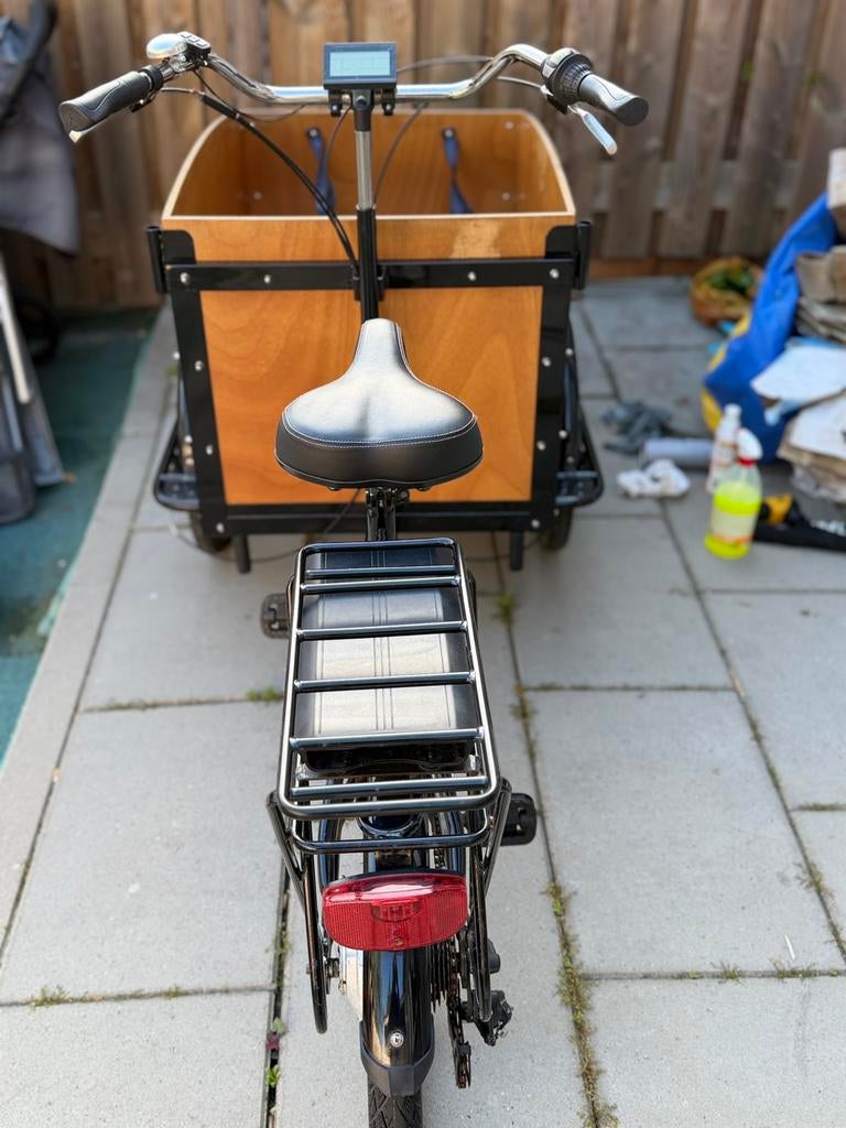 Elektrische Cangoo bakfiets, Fietsen en Brommers, Fietsen | Bakfietsen, Zo goed als nieuw, 4 kinderen of meer, Ophalen of Verzenden