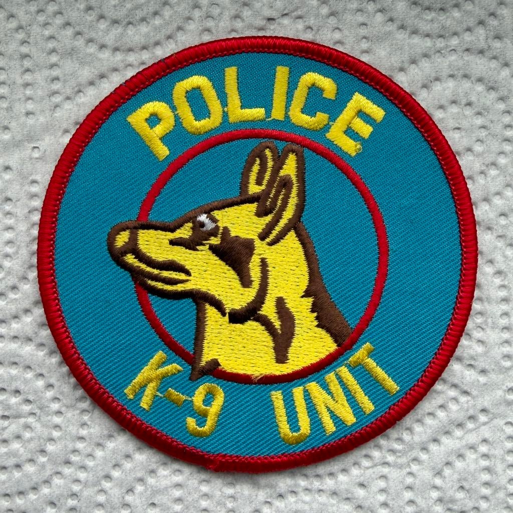 Police K9 Unit patch, Ophalen of Verzenden, Amerika, Embleem of Badge