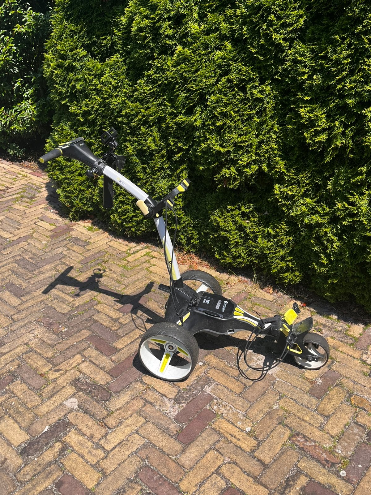 Motocaddy M 3 pro, electr. Golftrolly, Sport en Fitness, Golf, Ophalen, Zo goed als nieuw, Golfkar
