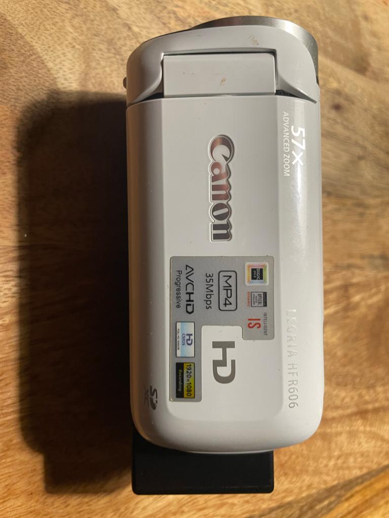 Canon LEGRIA HF R606 HD filmcamera - Handzaam en Haarscherp, Ophalen, Full HD, Gebruikt, Canon